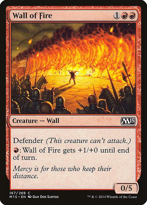 Wall of Fire - Foil