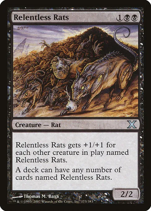 Relentless Rats - Foil