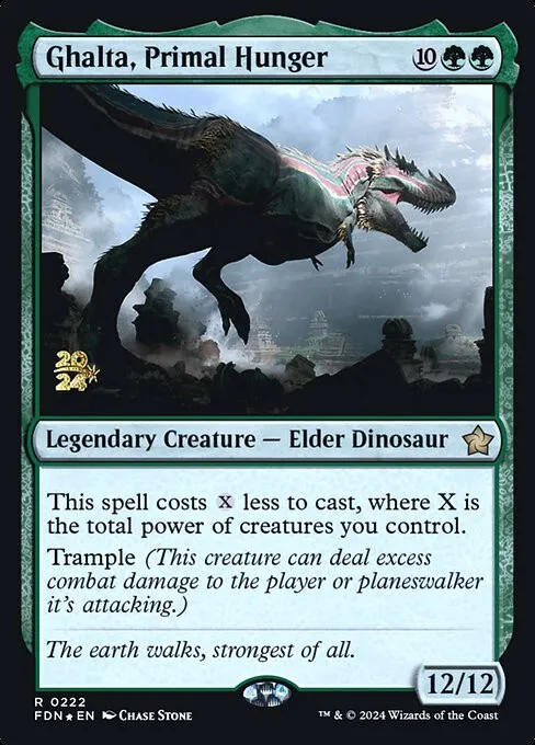 Ghalta, Primal Hunger - Foil