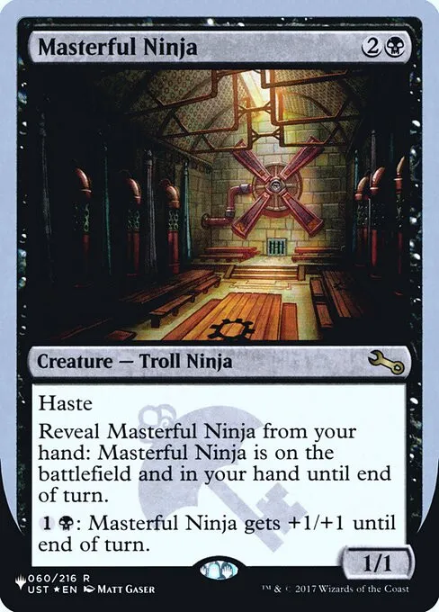 Masterful Ninja - Foil