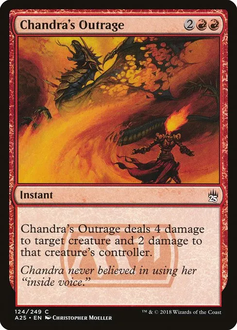 Chandra's Outrage - Foil