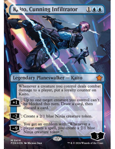 Kaito, Cunning Infiltrator - Foil