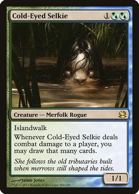 Cold-Eyed Selkie - Foil