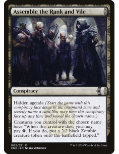 Assemble the Rank and Vile