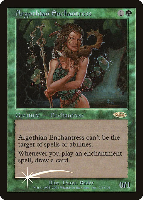 Argothian Enchantress - Foil