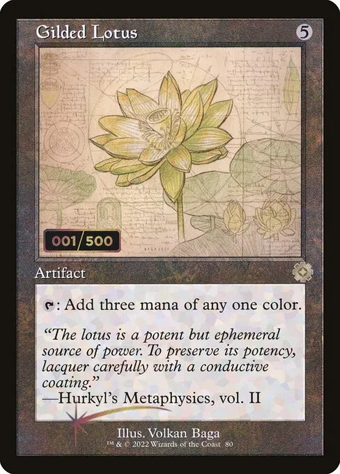Gilded Lotus - Foil