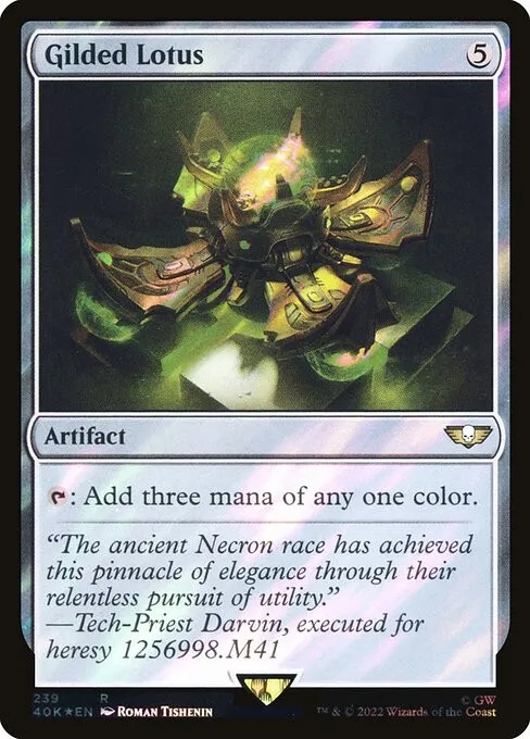Gilded Lotus - Foil