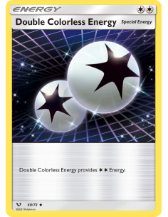 Double Colorless Energy