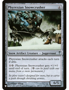 Phyrexian Snowcrusher