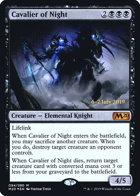 Cavalier of Night - Foil