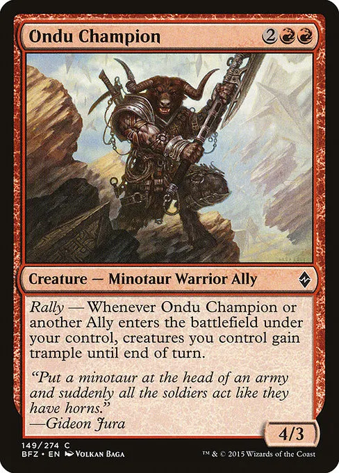 Ondu Champion - Foil