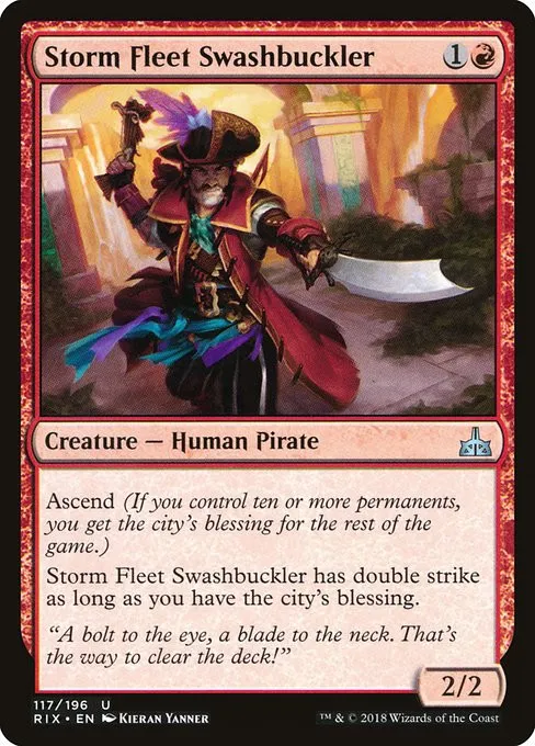 Storm Fleet Swashbuckler - Foil