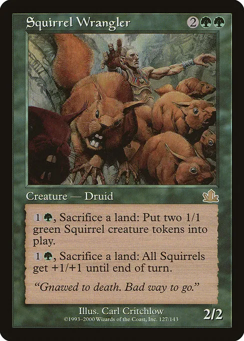 Squirrel Wrangler - Foil