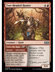 Two-Headed Hunter // Twice the Rage - Foil