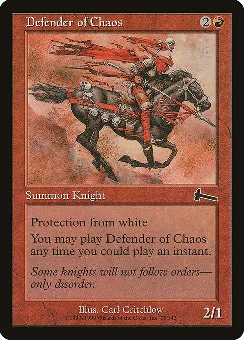 Defender of Chaos - Foil