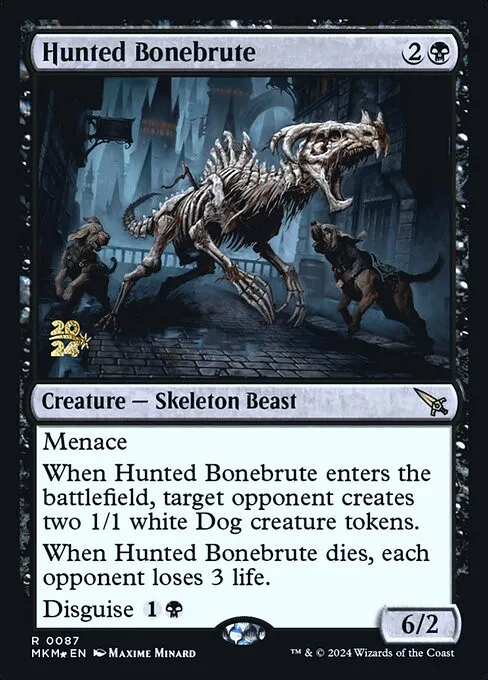 Hunted Bonebrute - Foil