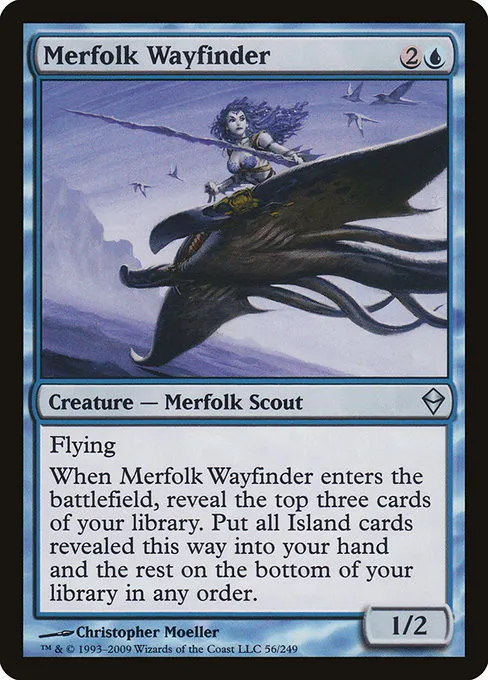 Merfolk Wayfinder - Foil