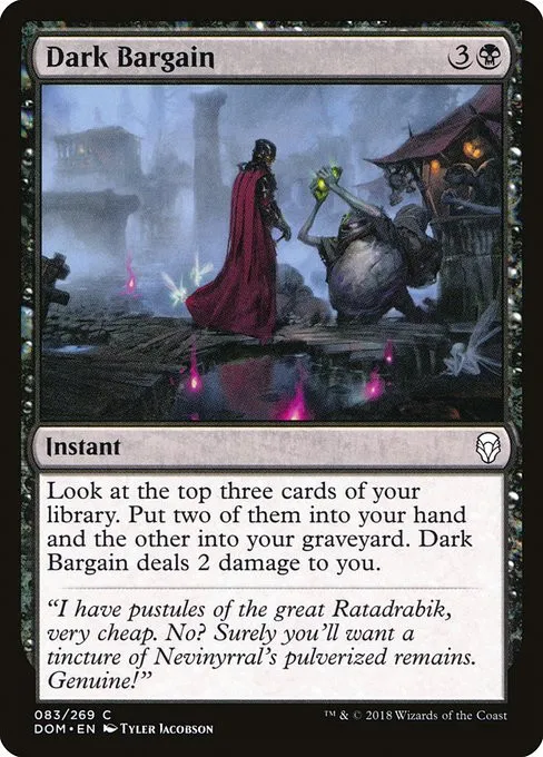 Dark Bargain - Foil