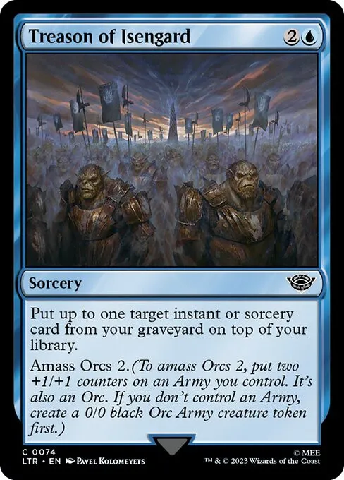 Treason of Isengard - Foil