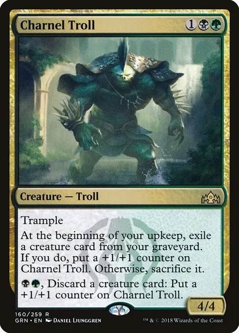 Charnel Troll - Foil