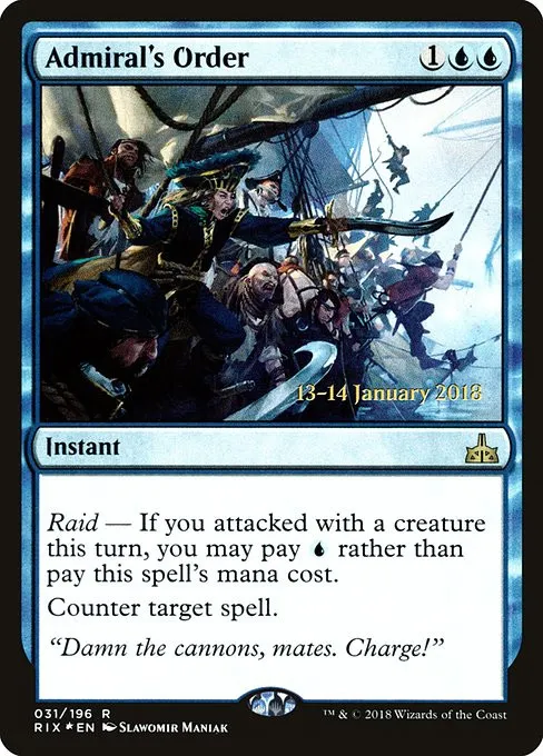 Admiral's Order - Foil