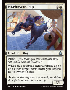Mischievous Pup - Foil