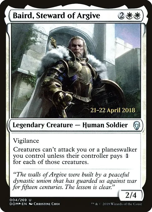 Baird, Steward of Argive - Foil