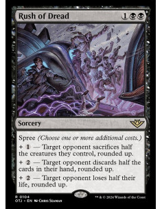 Rush of Dread - Foil