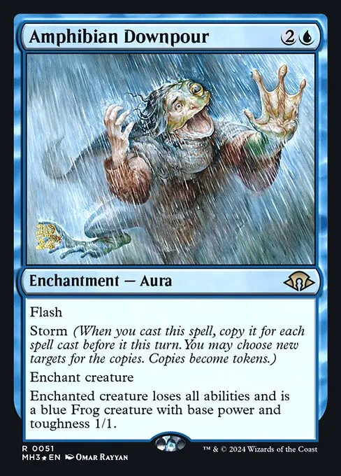 Amphibian Downpour - Foil