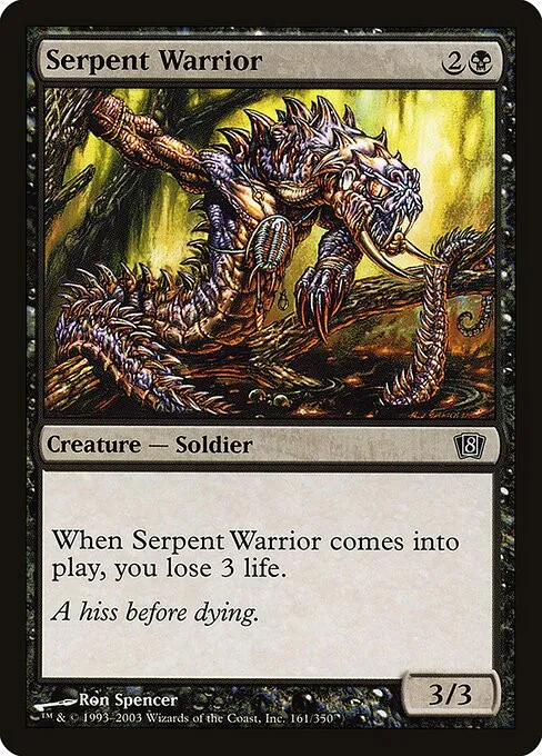 Serpent Warrior - Foil