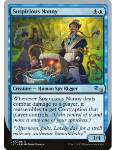 Suspicious Nanny - Foil