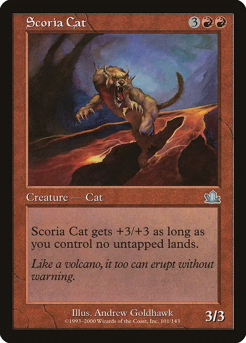 Scoria Cat - Foil