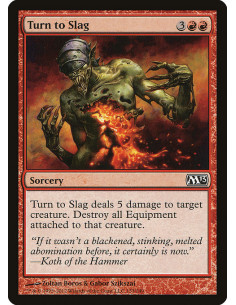 Turn to Slag - Foil