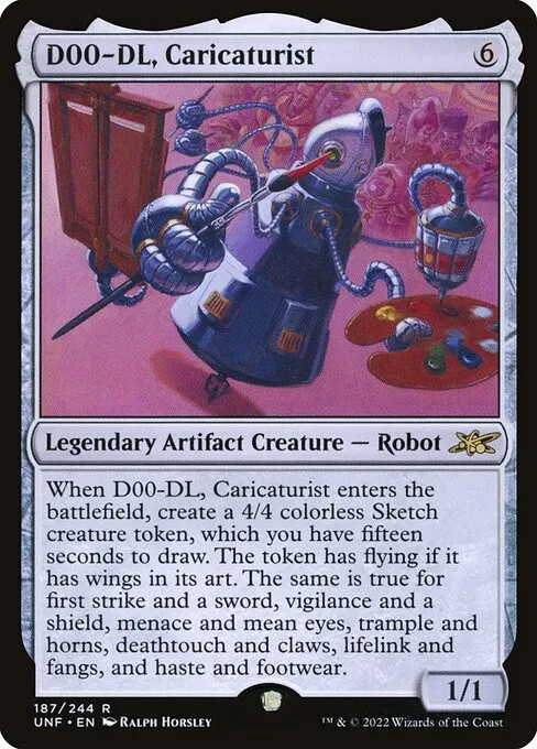 D00-DL, Caricaturist - Foil
