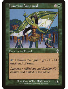 Llanowar Vanguard - Foil