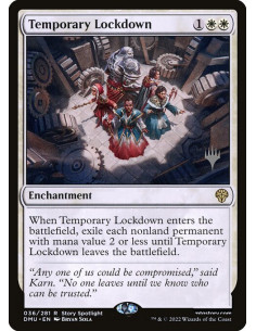 Temporary Lockdown - Foil