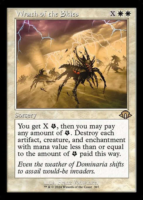 Wrath of the Skies - Foil