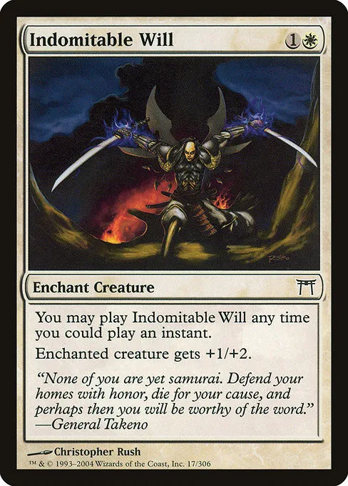 Indomitable Will - Foil