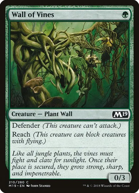Wall of Vines - Foil