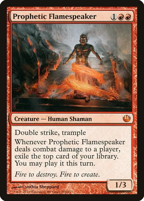 Prophetic Flamespeaker - Foil