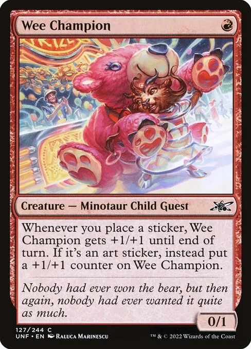 Wee Champion - Foil