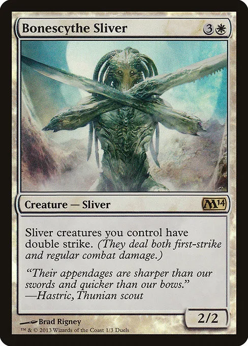 Bonescythe Sliver - Foil