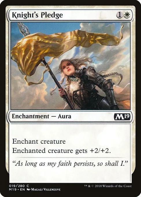 Knight's Pledge - Foil