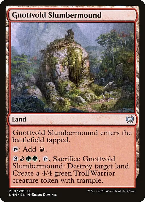 Gnottvold Slumbermound - Foil