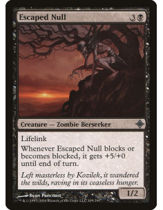 Escaped Null