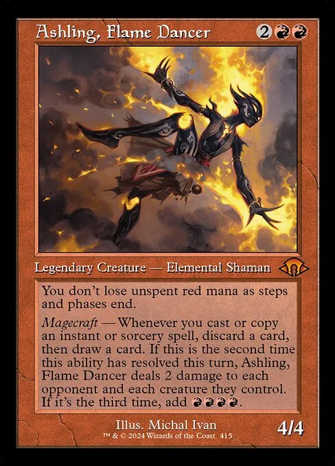 Ashling, Flame Dancer - Foil