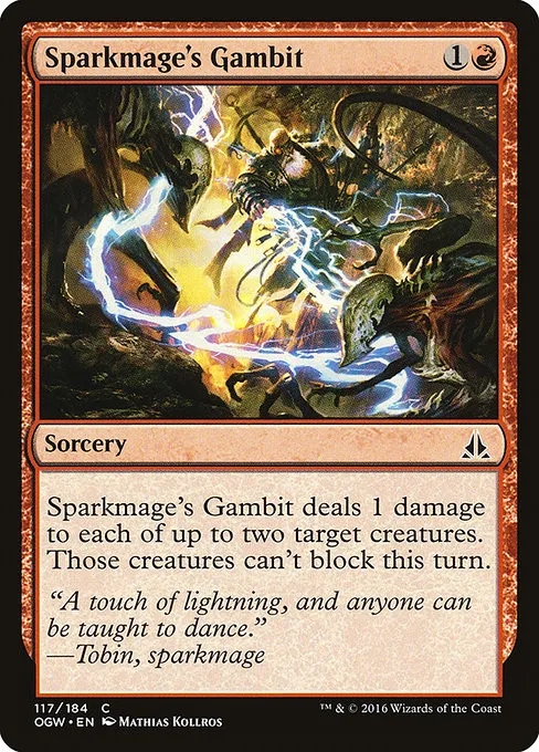 Sparkmage's Gambit - Foil