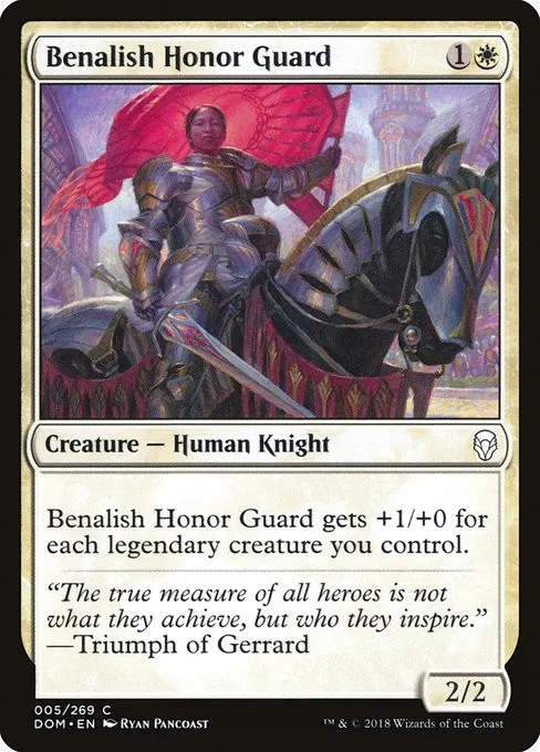 Benalish Honor Guard - Foil