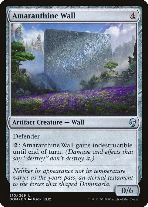 Amaranthine Wall - Foil