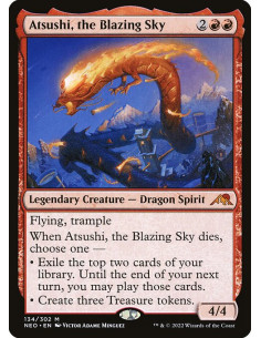 Atsushi, the Blazing Sky - Foil